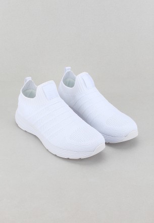 Peak Men's Sport Shoes Slip On White