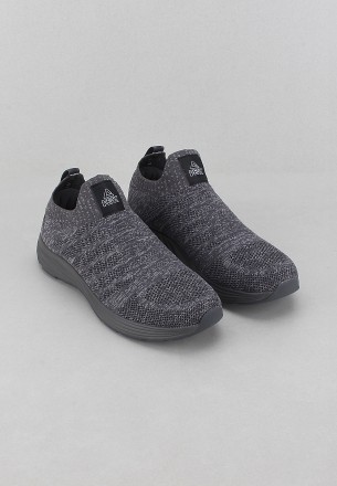 Peak Men's Sport Shoes Slip On Grey