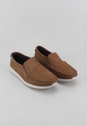 Pegada Men's Slip-Ons Shoes Brown