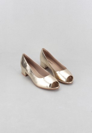 Piccadilly Women Heels Gold