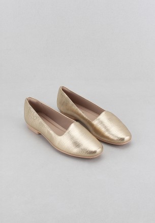 Piccadilly Women Slip Ons Gold