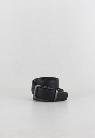 ريكاردو حزام رسمي للرجال أسود