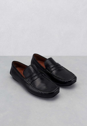 Recardo Men's Flat Shoes Black