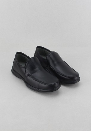 Recardo Men Slip Ons Shoes Black