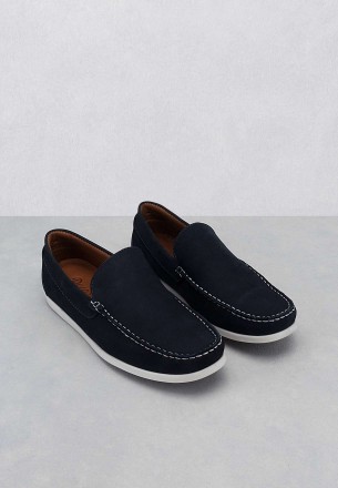 Recardo Men's Flat Shoes Navy