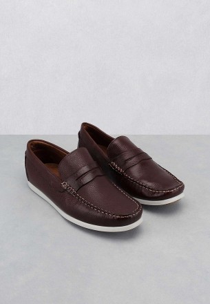 Recardo Men's Flat Shoes Dark Brown