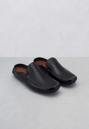 Recardo Men's Slip-on Loafers Black