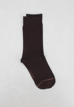 Rockport Men High Cut Socks Dark Brown