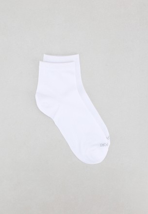 Rockport Men Mid Cut Socks White