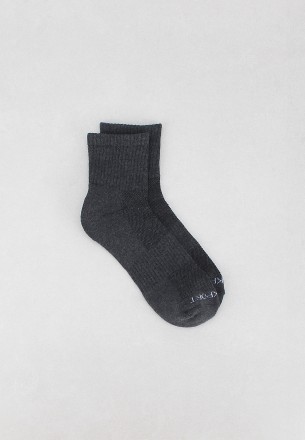 Rockport Men's Medium cut Socks Dark Grey