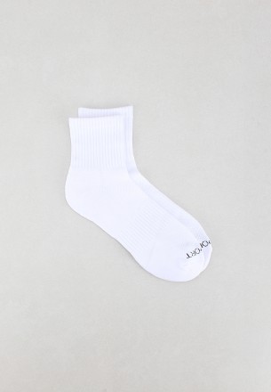 Rockport Men's Medium cut Socks White
