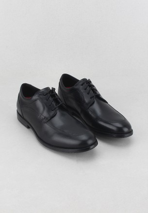 Rockport Men's Dustyn Moc Toe Shoes Black