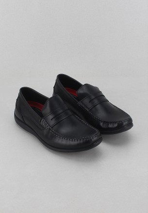 حذاء روكبورت فلات رجالي أسود