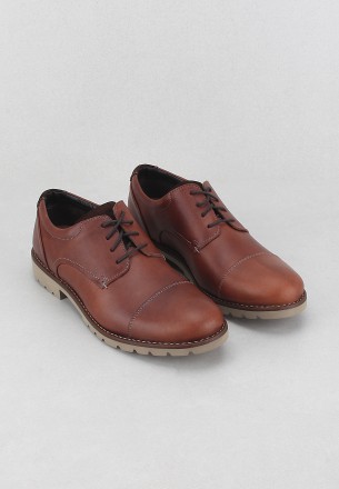 Rockport Men's Channer Shoes Dark Brown