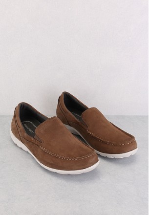 Rockport Men's Twz Ii Loafer Flat Shoes Brown