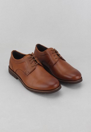 Rockport Men's Sr2 Plain Toe Shoes Brown