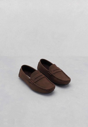 Streetwalk Kids Flat Shoes Dark Brown