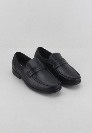 حذاء ستريت ووك سهل الإرتداء رجالي أسود