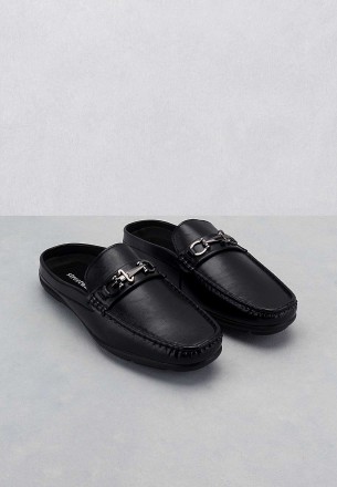 Streetwalk Men's Slip-on Loafers Black