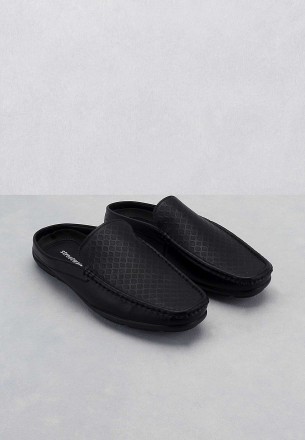Streetwalk Men's Slip-on Loafers Black