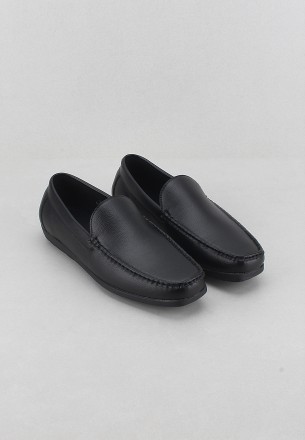 Streetwalk Men Slip Ons Black