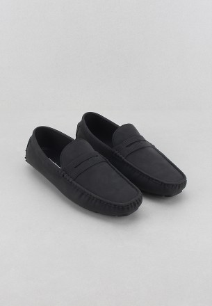 Streetwalk Men Slip Ons Black