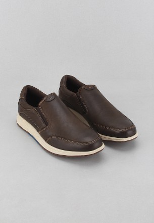 Streetwalk Men's Slip Ons Shoes Brown