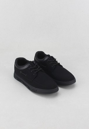 Walkmat kids Causal Shoes Black