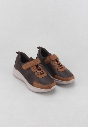 Walkmat kid's Causal Shoes Brown