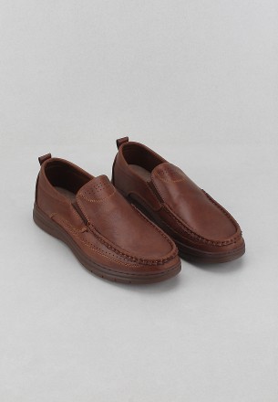 Walkmat Men's Slip-Ons Shoes Brown