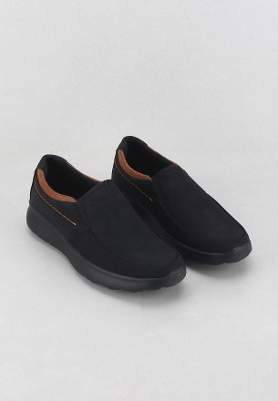 Walkmat Men's Slip-ons Shoes Black