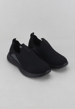 Walkmat Men's Casual Shoes Black
