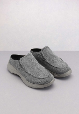 Walkmat Men's Slip Ons Shoes Gray