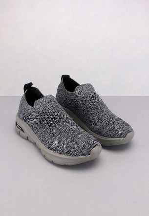 Walkmat Men's Slip Ons Shoes Gray