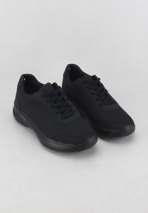 Walkmat Men's Causal Shoes Black