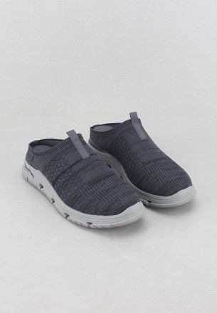 Walkmat Men's Slip Ons Shoes Grey