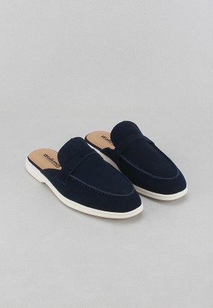 Walkmat Men's Slip-Ons Shoes Navy