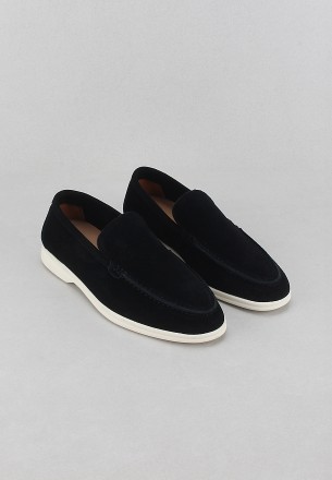 Walkmat Men's Slip-Ons Shoes Black