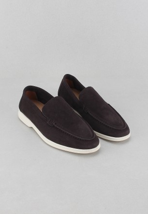 Walkmat Men's Slip-Ons Shoes Brown