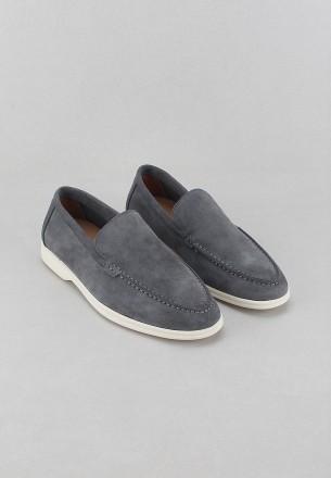 Walkmat Men's Slip-Ons Shoes Grey