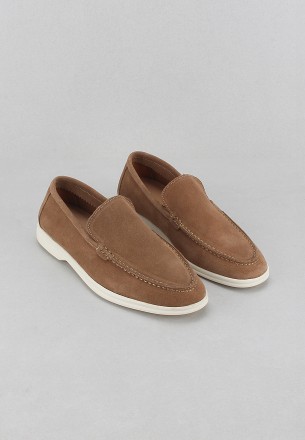 Walkmat Men's Slip-Ons Shoes Brown