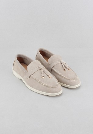 Walkmat Women Slip Ons Beige