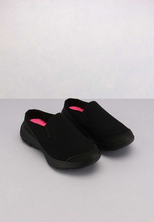 Walkmat Women's Slip Ons Shoes Black