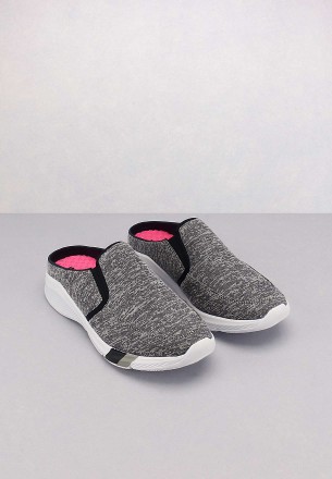 Walkmat Women's Slip Ons Shoes Gray