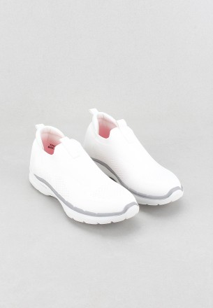 Walkmat Women's Causal Shoes White