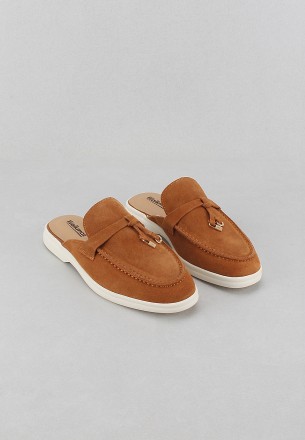 Walkmat Women's Slip-Ons Shoes Brown