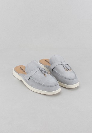 Walkmat Women's Slip-Ons Shoes Grey