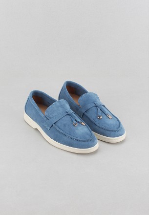 Walkmat Women Slip Ons Blue