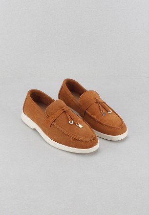 Walkmat Women's Slip-Ons Shoes Brown