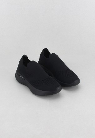 Walkmat Women Slip Ons Black